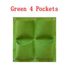 Wall Hanging Planter Fabric Pockets Planting Bags Flower Pot