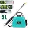 Electric Water Sprayer 5L Garden Plant Mister USB Rechargeable Irrigation Tool Watering Can With Spray Gun